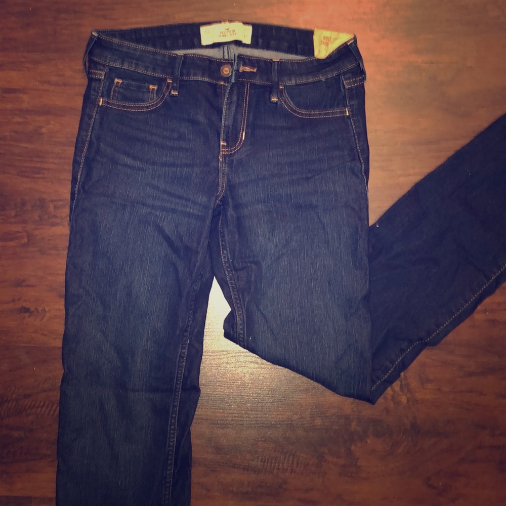 Denim skinny jeans